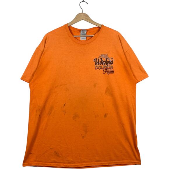 Vintage Wicked Dolphin Rum Mullet T-Shirt XL - Picture 1 of 7